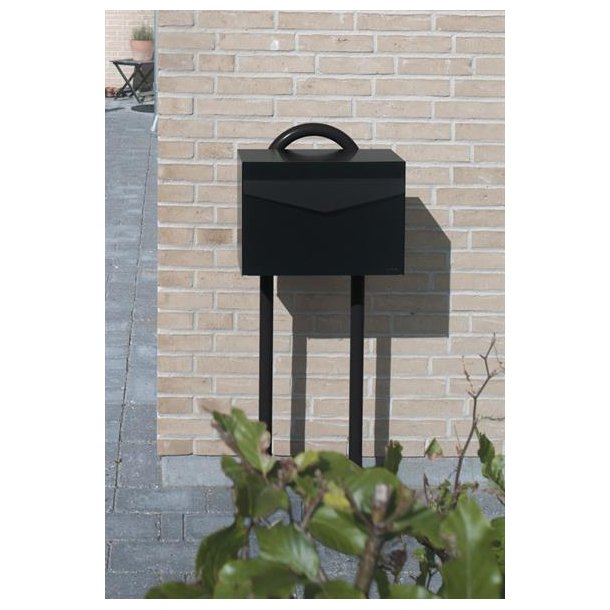 MEFA Letter Postkasse i Sort